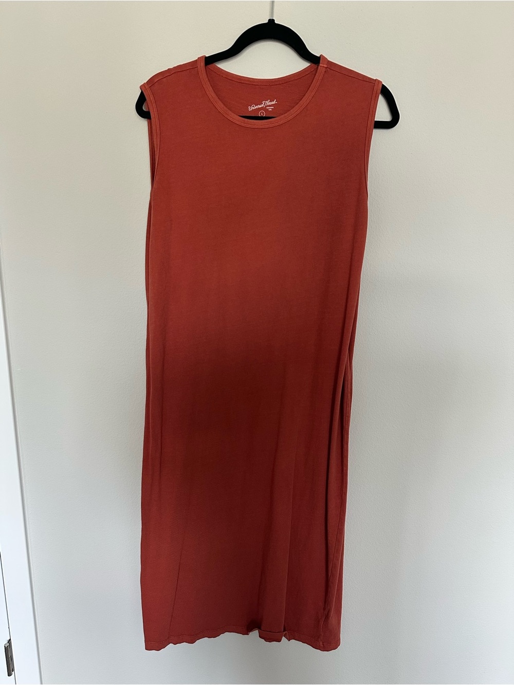 Universal Thread Sleeveless Rust Maxi Dress